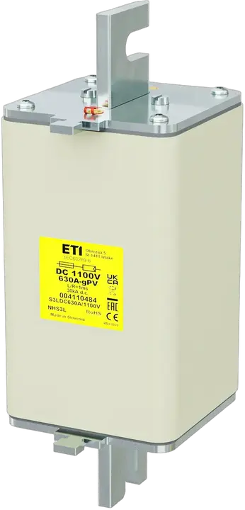 Slika NHS3L gPV 630A/1100V DC