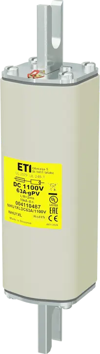 Slika NHU1XL gPV 63A/1100V DC UL