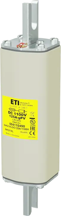 Slika NHU1XL gPV 125A/1100V DC UL
