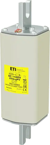 NHU2XL gPV 200A/1100V DC UL