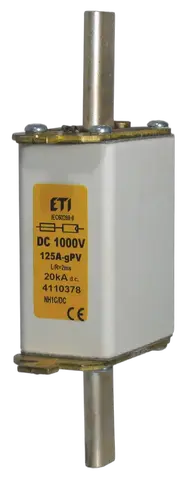Slika NH0 gR 40A/1000V DC