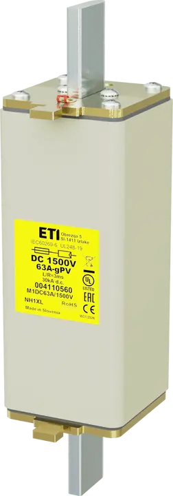 Slika NH1XL gPV 63A/1500V DC UL