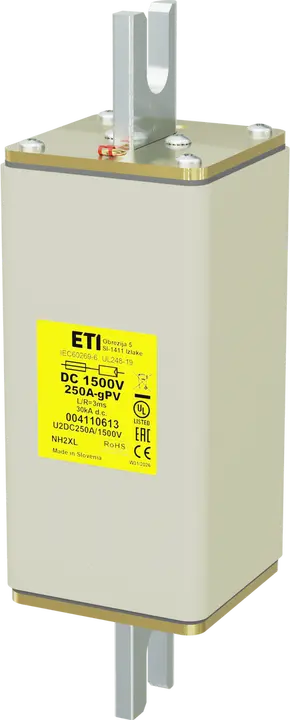 Slika NHU2XL gPV 250A/1500V DC UL