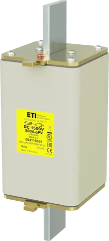 NH3L gPV 500A/1500V DC UL