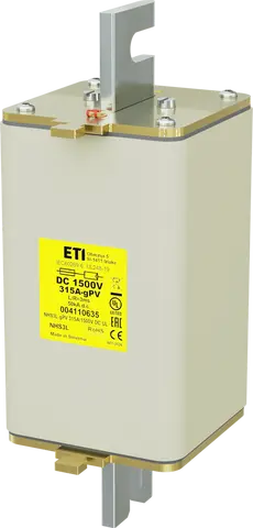NHS3L gPV 315A/1500V DC UL