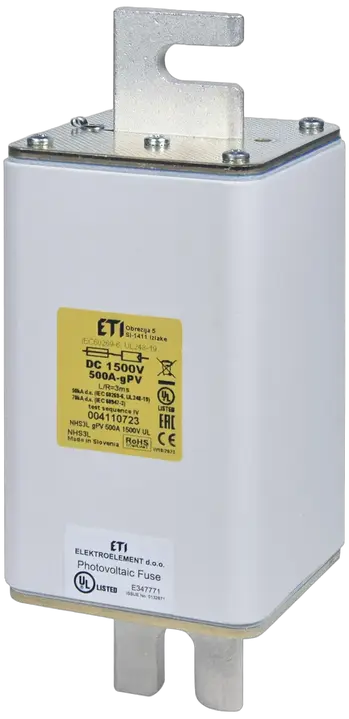 Slika NHS3L gPV 450A/1500V DC UL