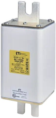 NHU3L gPV 315A/1500V DC UL