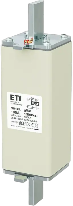 Slika NH1XL gBat 100A/1500V DC