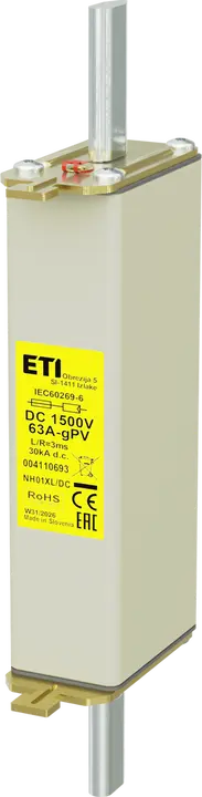 Slika NH01XL gPV 63A/1500V DC
