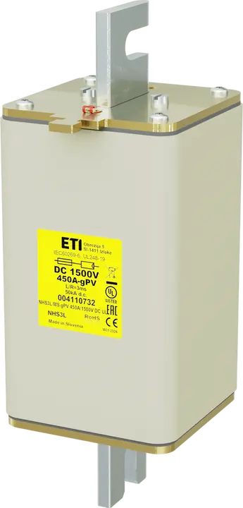 Slika NHS3L/MS gPV 450A/1500V DC UL