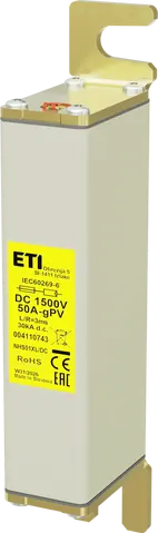 NHS01XL gPV 50A/1500V DC