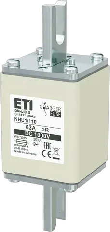Slika NHU1/110 aR 63A/1000V DC