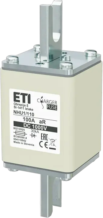 Slika NHU1/110 aR 100A/1000V DC