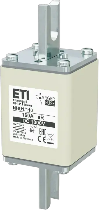 Slika NHU1/110 aR 160A/1000V DC