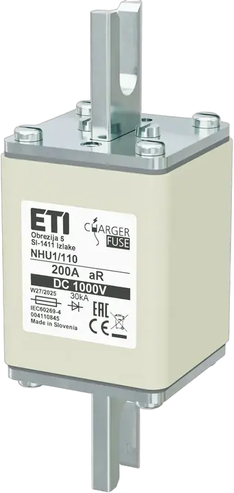 Slika NHU1/110 aR 200A/1000V DC