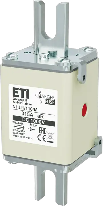 Slika NHU1/110/M aR 315A/1000V DC