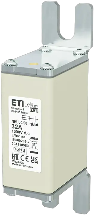 Slika NHU00/90 gBat 32A/1000V DC