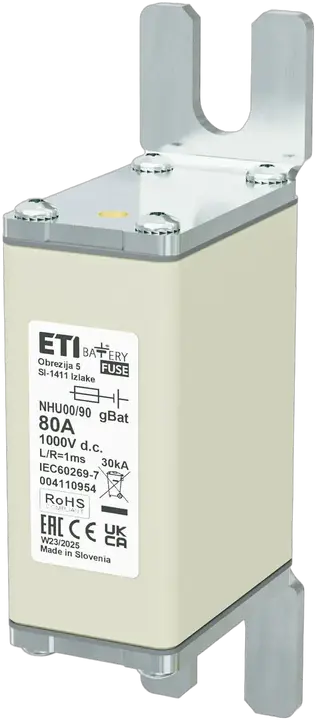 Slika NHU00/90 gBat 80A/1000V DC