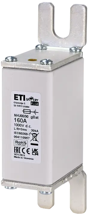 Slika NHU00/90 gBat 160A/1000V DC