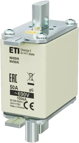 NH00/K gG 50A/690V