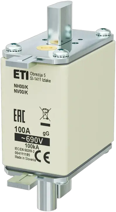 Slika NH00/K gG 100A/690V