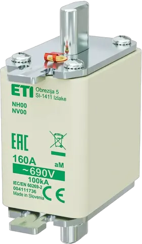 Slika NH00 aM 160A/690V
