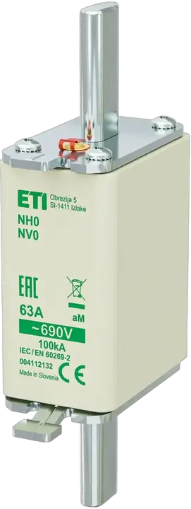 Slika NH0 aM 63A/690V