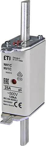 *NH1C gG 40A/500V korr.