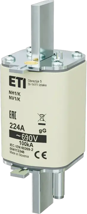 Slika NH1/K gG 224A/690V