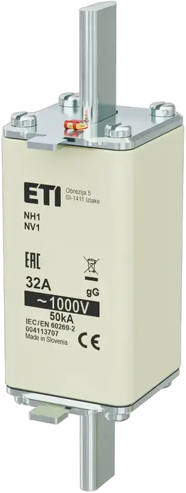 Slika NH1/85 gG 32A/1000V
