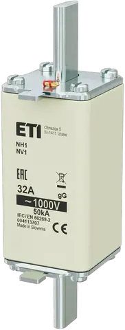 Slika NH1/85 gG 32A/1000V