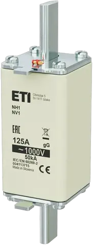 Slika NH1/85 gG 125A/1000V
