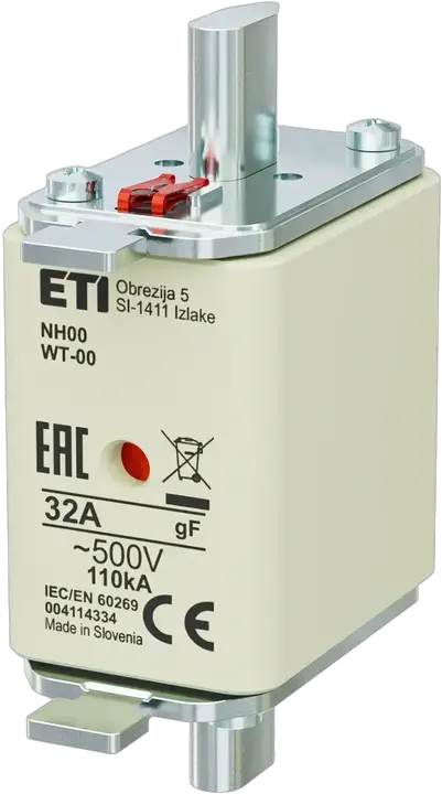 Slika NH00 gF 32A/500V