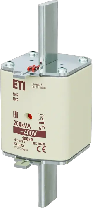 Slika NH2 gTr 289A/400V/200kVA