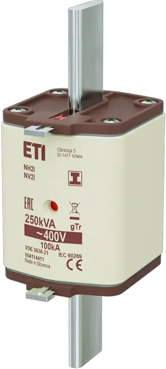 Slika NH2/I gTr 361A/400V/250kVA