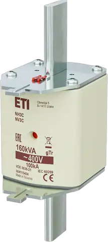 Slika NH3C gTr 231A/400V/160kVA