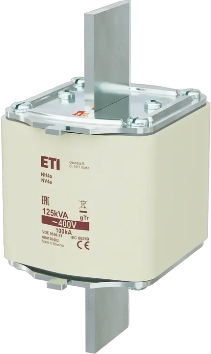 Slika NH4a gTr 180A/400V/125kVA