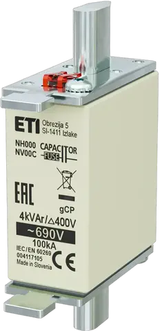 Slika NH000 gCP 4kVAr/690V