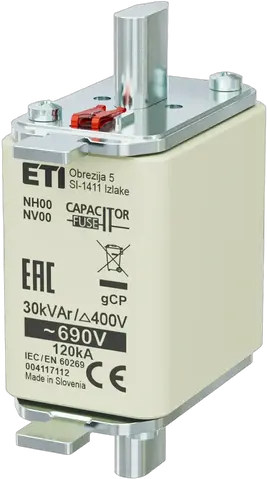 Slika NH00 gCP 30kVAr/690V