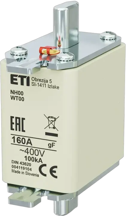 Slika NH00 gF 160A/400V