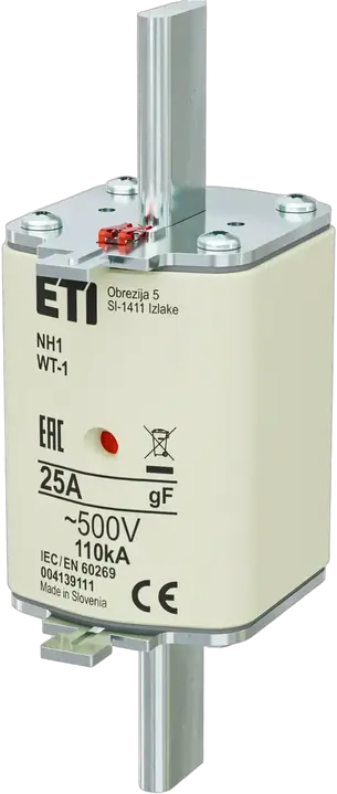 Slika NH1 gF 25A/500V