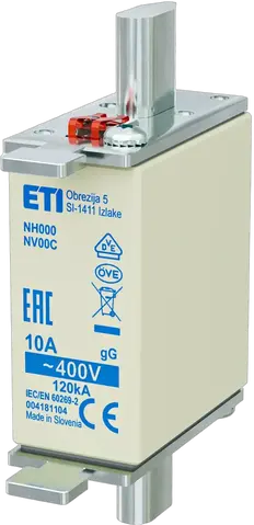 Slika NH000 gG 10A/400V