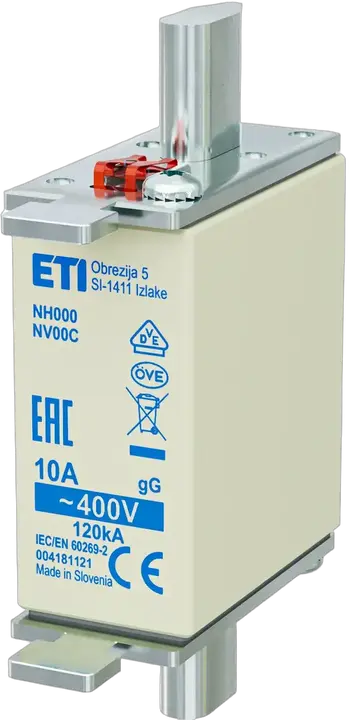 Slika NH000 gG 10A/400V korr.