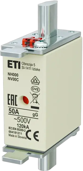 Slika NH000 gG 50A/500V