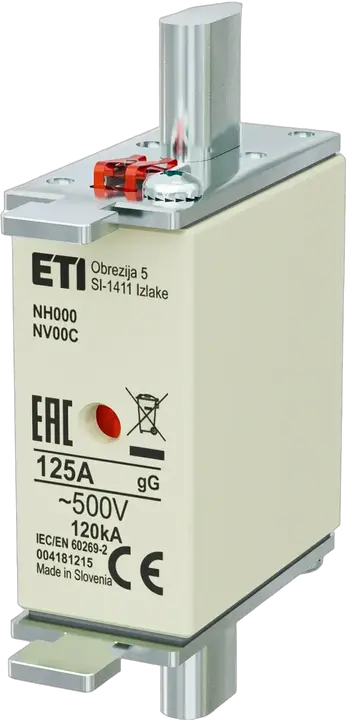 Slika NH000 gG 125A/500V