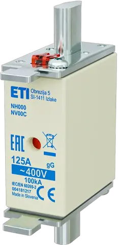 Slika NH000 gG 125A/400V