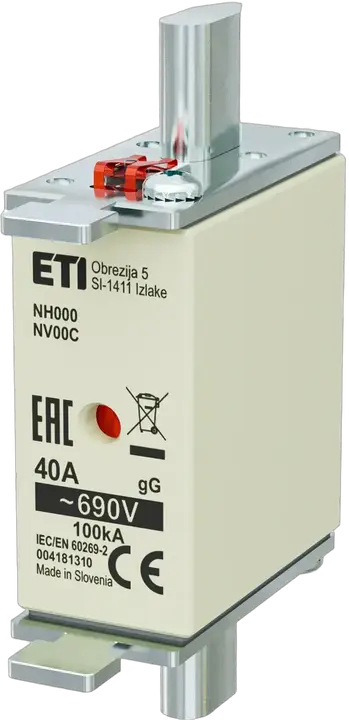 Slika NH000 gG 40A/690V
