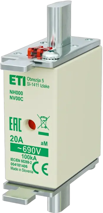 Slika NH000 aM 20A/690V