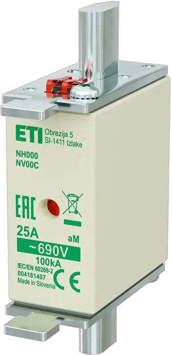 Slika NH000 aM 25A/690V
