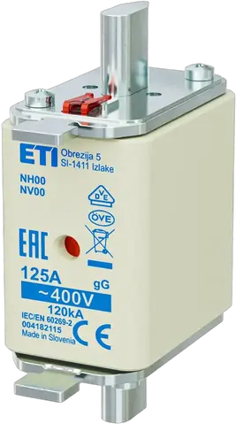 Slika NH00 gG 125A/400V
